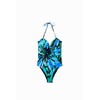 Desigual Women's Bikini Set, blue