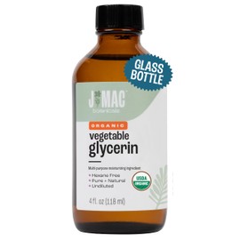 J MAC BOTANICALS, Organic Vegetable Glycerin (Glass Bottle)