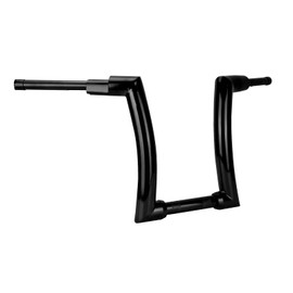 Ape Hanger Handlebar 2 inch Z Handle Bar 16 inch Rise Fit for Harley Sportster 883 1200 XL Softail FLST FXST Dyna Road King Road Glide Street Glide Electra Glide Black