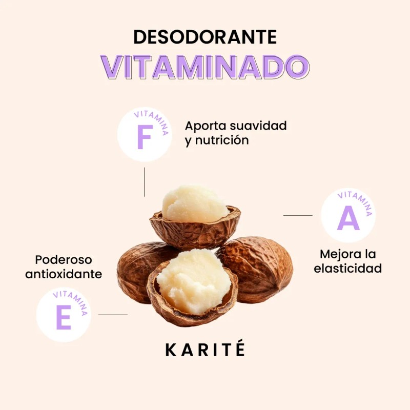 Desodorante Naturaldry Mujer Stick Vegano Lavanda 50g