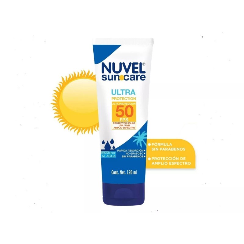 Nuvel Protector Solar Nuvel Suncare Fps 50 Ultra Protection 120