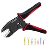 Sanuke Crimping Tool For Heat Shrink Connectors-AWG 22-10 Ratchet Wire