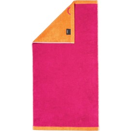 Cawö Home Handtücher Lifestyle Splash 7071 pink/Mandarine - 23 Waschhandschuh 16x22 cm