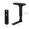 3D Adjustable T-Arms Armrest Pair Upright Bracket Replacement Parts Fits