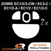 Corepad Skatez PRO 262 Replacement Mouse Feet Compatible with Zowie
