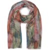 styleBREAKER 01016240 Women's Scarf with Colourful Watercolour Gradient Pattern, Light
