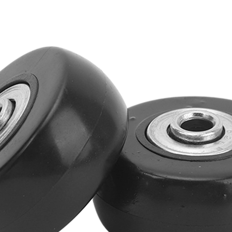 4PCS Suitcase Replacement Wheel PVC and Aluminum Alloy Silent Travel