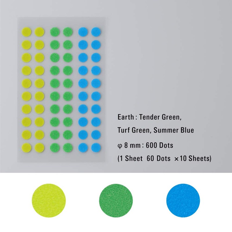 Stalogy S2201 S2 Masking Tape Patches: 0.3" Diameter / 60