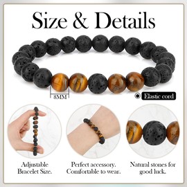 Valentine's Day Gift for Boyfriend - Bracelet for Anniversary, Birthday, Christmas - Presents for Boyfriends