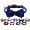 Cat Collar with Bell and Bow Tie, Quick Release Safety
