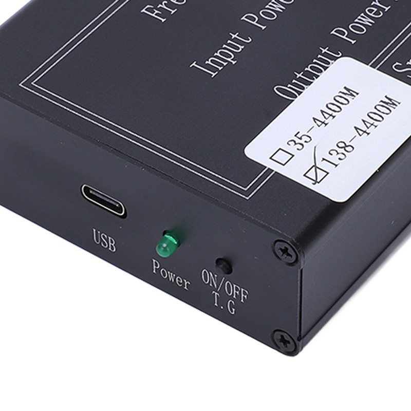 Portable Spectrum Frequency Analyzer Simple Operation 4 Modes Handheld Frequency