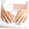 WOONEKY 4sets Professional Manicure Tools Nano Glass Nail Files Sanding