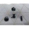 "Liquid Black Cat Set Nr. 1" x4 Pin Set (Artistic