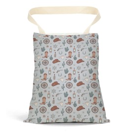 Western Car Trash Bag Car Travel Essentials, Car Garbage Bag Car Trash Bag Hanging, Back Seat Car Organizer Trash Can, Portable Garbage Can for Car Back Seat Western Country Stuff Cowgirl Gifts