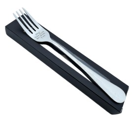 Gifts for Him Her Men Women May The Fork Be with You Dinner Fork Engraved Dinner Fork for Boyfriend Girlfriend Husband Wife Friends (Silver)