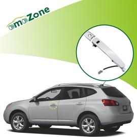 omoZone Exterior Door Handle with Smart Entry Keyless Front Left Driver Side Compatible with 2003-2008 Infiniti FX35 FX45 2003-2007 Nissan Murano 2008-2009 Rogue Replaces 80640-CB01A 80645-CA000