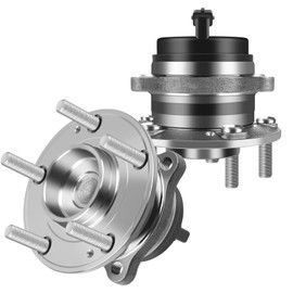 ECCPP Rear 5 Lugs Wheel Bearing and Hub Assembly for 2007-2016 Hyundai Santa Fe 2013-2016 Hyundai Santa Fe XL 2007-2012 Hyundai Veracruz 2011-2015 Kia Sorento Wheel Hub Bearings W/ABS 512326