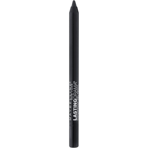 Maybelline New York Eyestudio Lasting Drama Waterproof Gel Eye Pencil, Smooth Charcoal, 0.04 Ounce