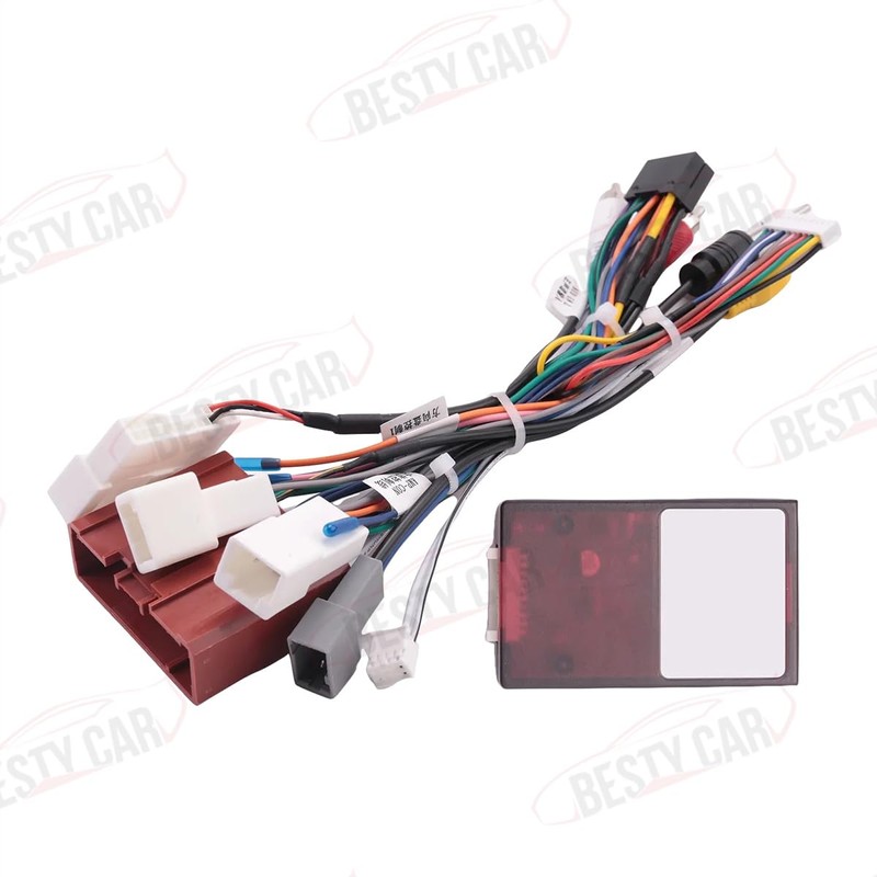 16pin Car Stereo Radio Power Retrofit Harness Wiring Cable Adapter