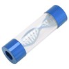 Water Flow Meter Multiple Color Metal Spiral G1/4 Female Thread