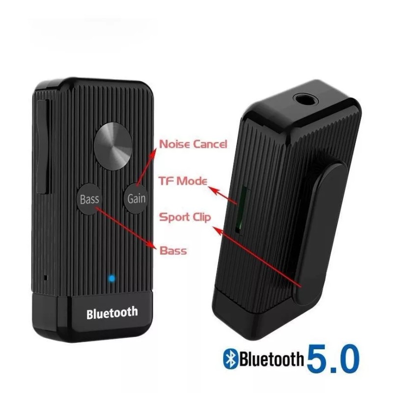Virtoba Receptor Audio X8 Bluetooth 5.0 Bass Cancelación De Ruido