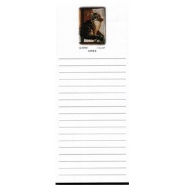 Maine Coon Cat Magnetic List Pads - Set of 2