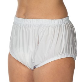 SUPRIMA 1211 Slip On Incontinence Pants for Men PVC Briefs for Light to Medium Incontinence in Various Colours with Wide Comfort Waistband & Available in Sizes 34-60, mint,