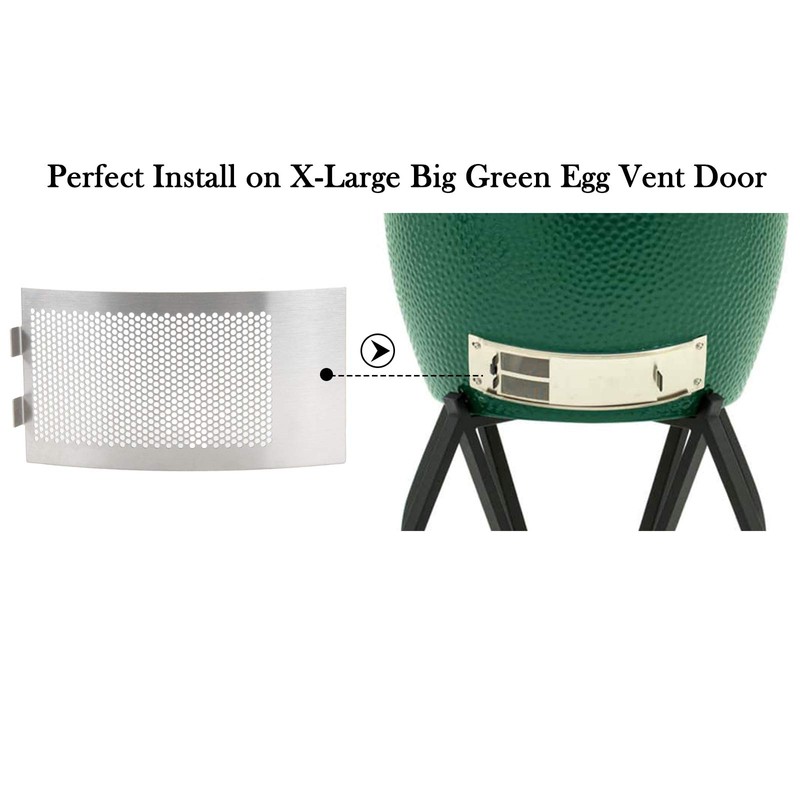 Dracarys Metal Punched XLarge Big Green Egg Mesh Screen Panel,Big