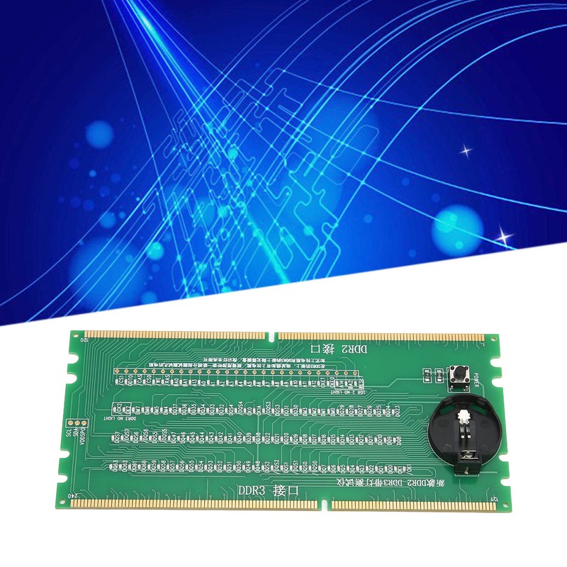 Computer Memory Tester DDR2 DDR3 2 in 1 PCB Material