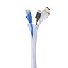 Sanwa Supply CA-SL13W2 Braided Cable Sleeve (White, 6.6 ft (2