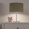 SEWACC Medium Lamp Shade Hollow Out Metal Lampshade Oval Shaped
