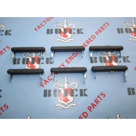 CARS LLC 1939-1940 Buick Hood to Fender Bumpers | Steel core as original | Set of 6