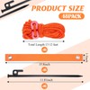 Suzile 48 Pcs Tree Stake Kit, Heavy Duty Tree Staking