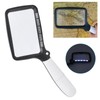 Magnifying Glass Foldable Handheld 5 LED Lights HighDefinition Acrylic Magnifier