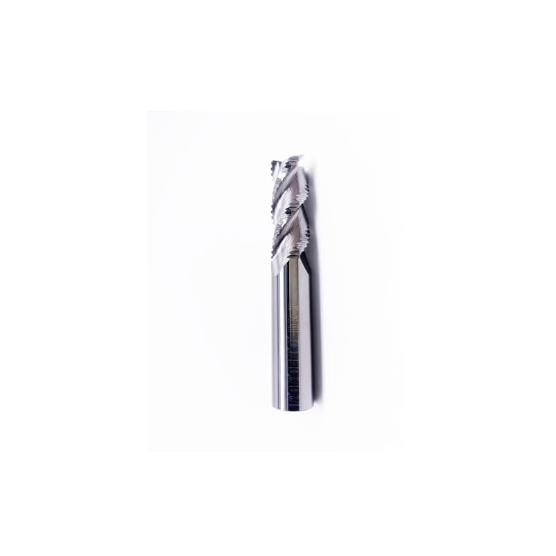 Hwaynct 1/2” Roughing End Mill, 3 Flute Carbide CNC Router