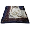 REGANOIR Scarf, Large, Thin, Silk-like, Satin Fabric, Stylish, Bag, 35.4