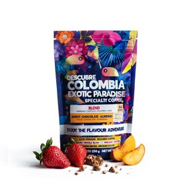 Colombia Exotic Paradise Specialty Coffee (Whole Been) 250 Gr. - Caf Especial Colombiano Tostado