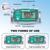 GRYVOZE 2 PCS 3/4 Inch Digital Turbine Flow Meter, 0.8-13.2