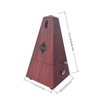 NALU Metronome - Classic Mechanical Wind-Up Design with Bell for