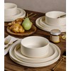 TheTerra Ceramic Dinnerware Sets for 6, 18 Pieces Handmade Reactive