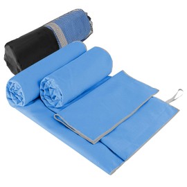 3 Toallas De Microfibra, Toalla Microfibra Secado Rápido, Toallas De Viaje Portátiles Absorbentes, Toalla De Viaje Ligera Y Portatil, Toalla Deportiva