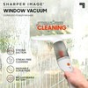 Sharper Image® 2-in-1 Window Vacuum Cleaner Kit – Cordless Squeegee,
