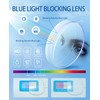 HIGHLIKE 2-Pack Blue Light Blocking Reading Glasses with Hard Cases,