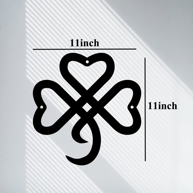 RESACO Shamrock Decorations St Patricks Day Decorations Shamrock Wreath Irish