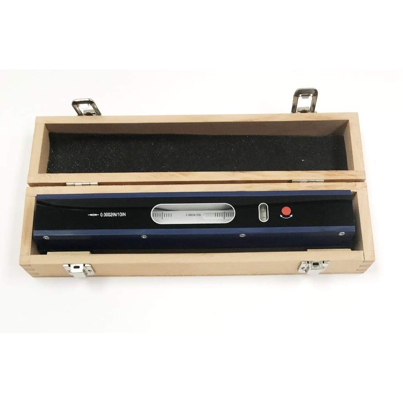 HHIP 4901-0092 Inspection Block Master Level with 2 Vials, 12"