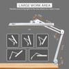 bemelux LED Architect Desk Lamp with Clamp, Metal Swing Arm