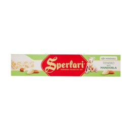 Sperlari Torrone Tenero alla Mandorla Soft Almond Nougat 43% Almond Italian Tradition 150g