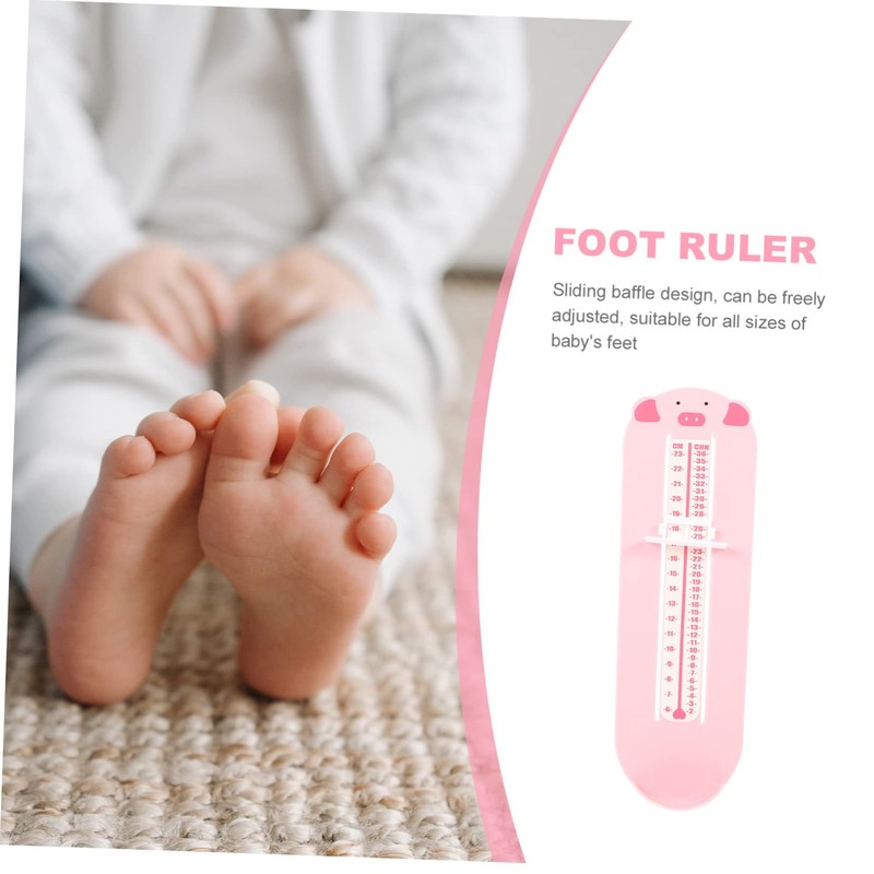 ORFOFE Kids Shoe Measurer Toddler Foot Measurement Kids Foot Ruler