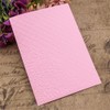 arriettycraft Flowers Grid Plaid Background Plastic Embossing Folders for DIY