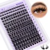 ALICE Lash Clusters Wispy Eyelash Clusters 10-18mm 168pcs Cluster Eyelash